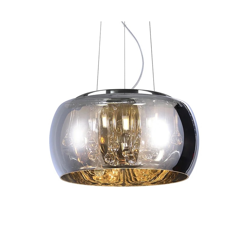 Crystal chandelier on string ROMEO 6xG9/8W/230V