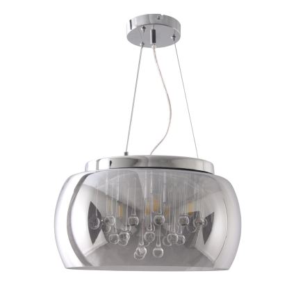 Crystal chandelier on string ROMEO 6xG9/8W/230V