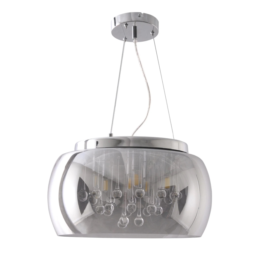 Crystal chandelier on string ROMEO 6xG9/8W/230V