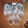 Crystal wall light CELESTE 2xG9/40W/230V shiny chrome
