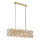CRYSTALLINE 13xE14/40W/230V Pendant Light Gold