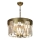 CRYSTALLINE Hanging Lamp 6xE27/40W/230V Bronze