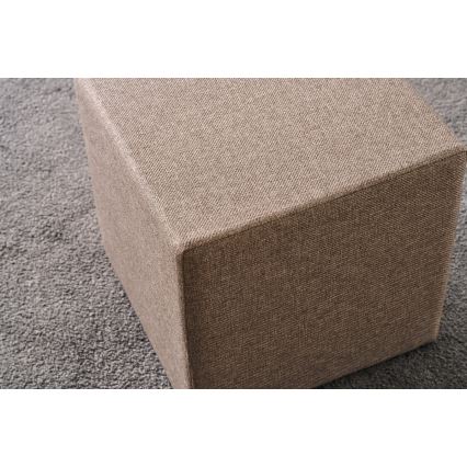 CUBI 40x40 cm Brown Ottoman