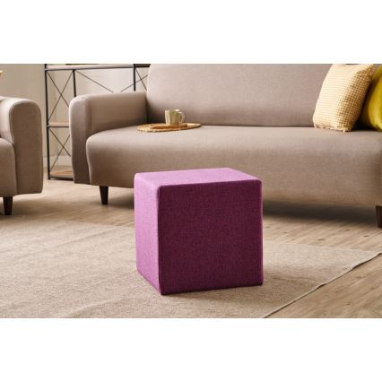 CUBI 40x40 cm Pink Ottoman