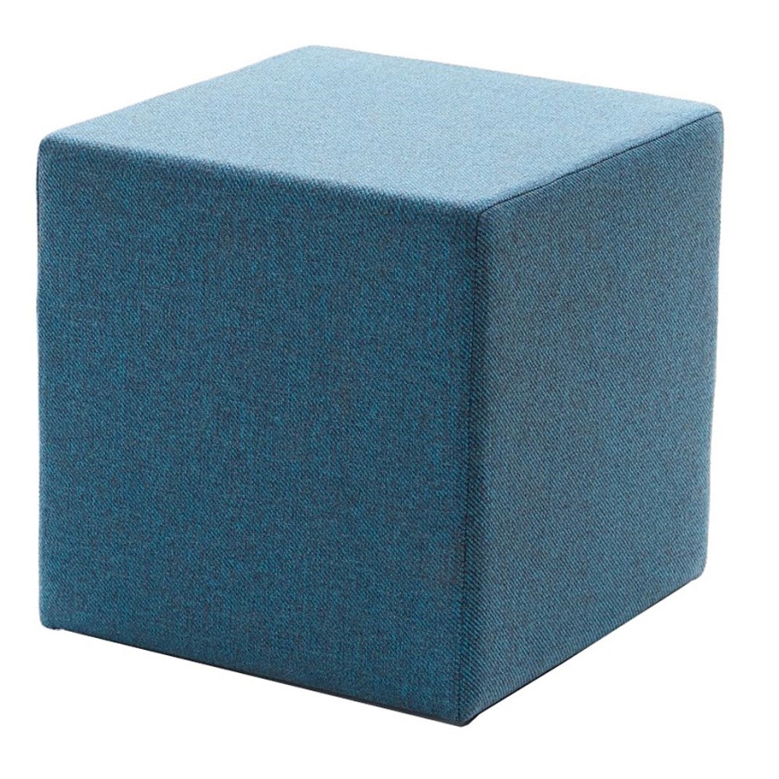 CUBI Ottoman 40x40 cm Blue