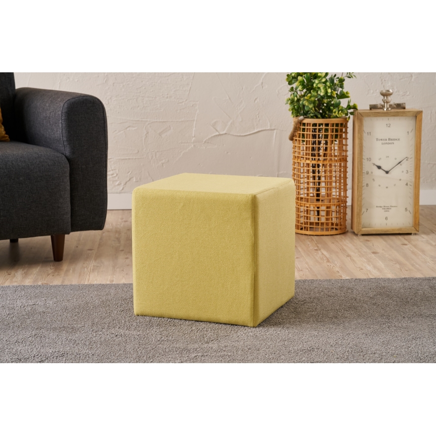 CUBI Stool 40 x 40 cm, Yellow