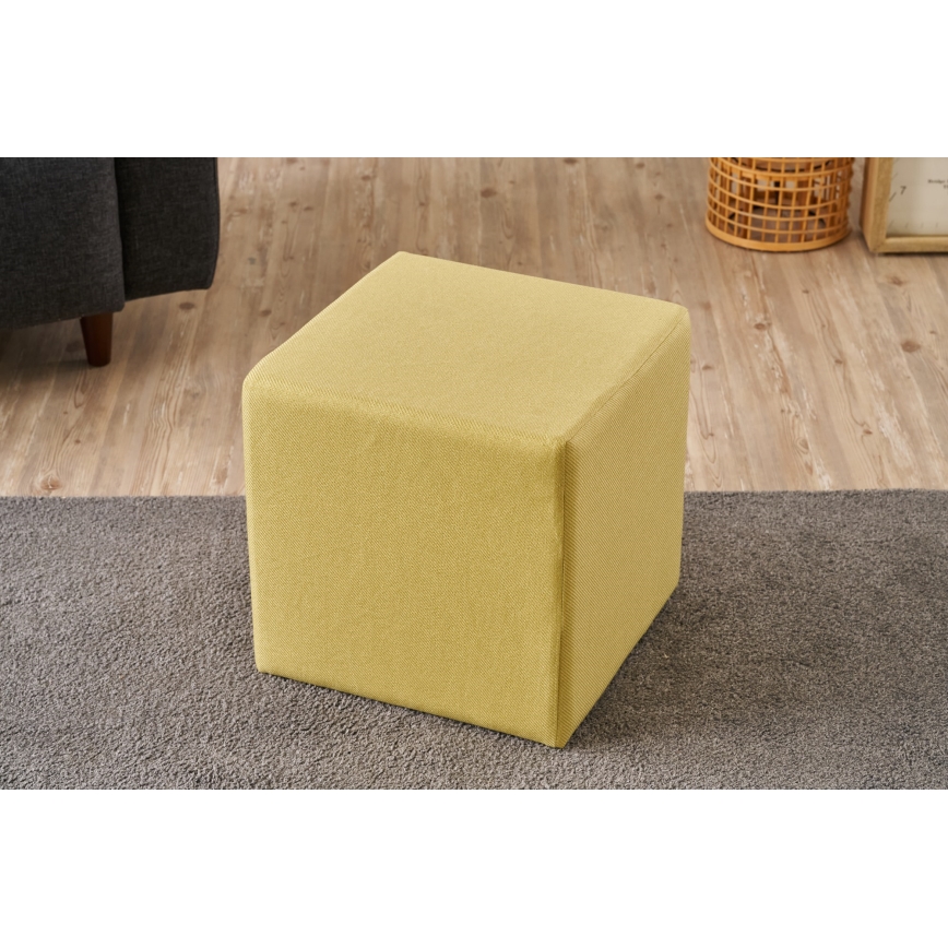 CUBI Stool 40 x 40 cm, Yellow