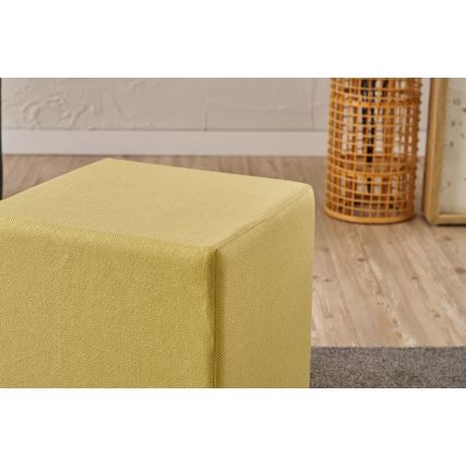 CUBI Stool 40 x 40 cm, Yellow