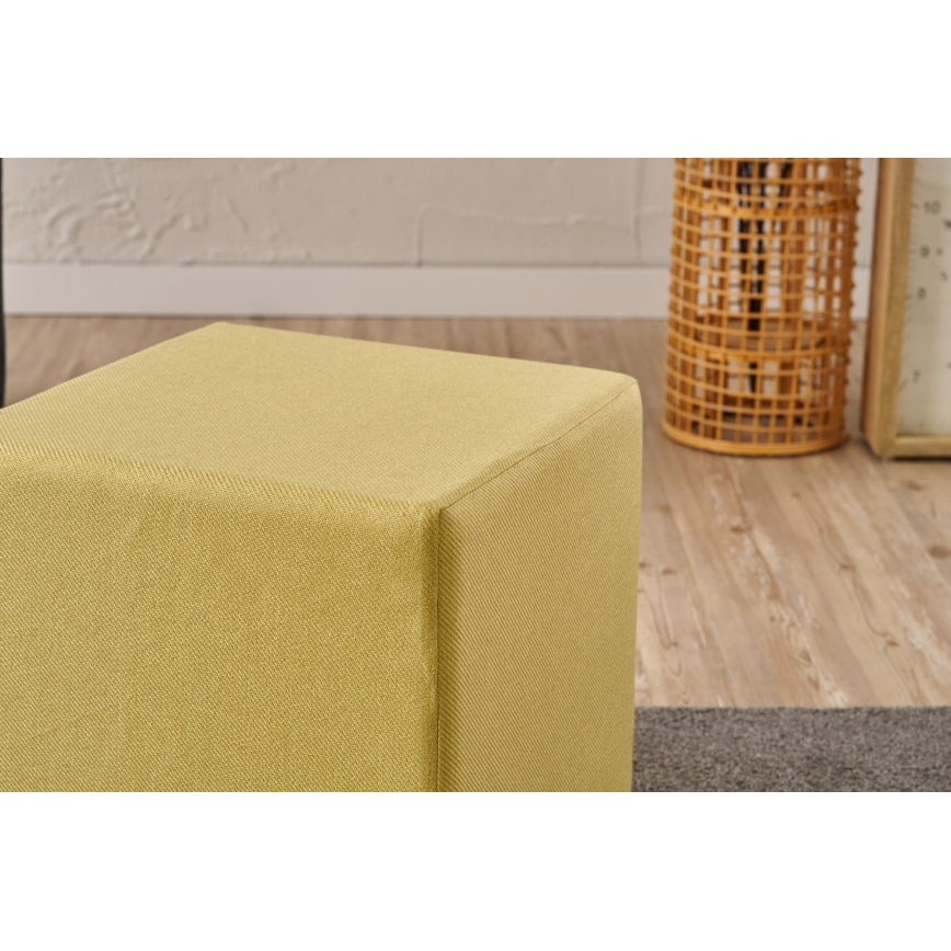 CUBI Stool 40 x 40 cm, Yellow