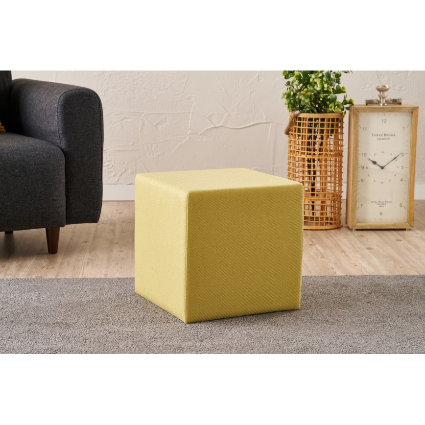 CUBI Stool 40 x 40 cm, Yellow