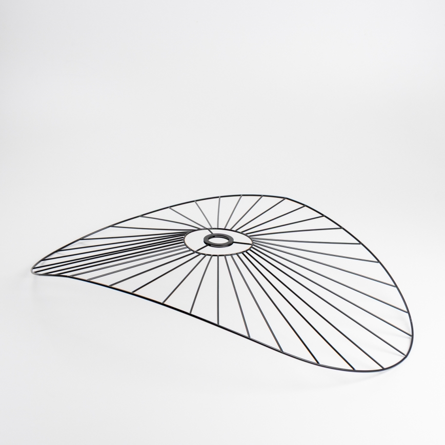 CURITIBA Universal Lampshade 60x80 cm Black