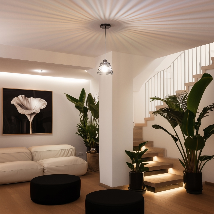 CURITIBA Universal Lampshade, Ø 21 cm, Black