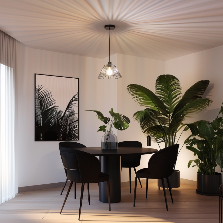 CURITIBA Universal Lampshade, Ø 30 cm, Black