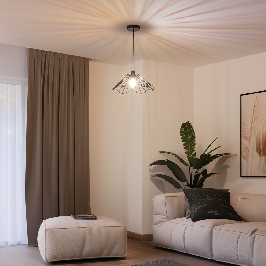 CURITIBA Universal Lampshade, Ø 40 cm, Black