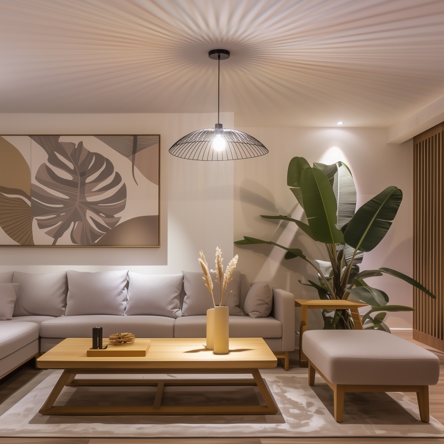 CURITIBA Universal Lampshade Ø 60 cm, Black