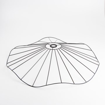 CURITIBA Universal Lampshade, Ø 80 cm, Black