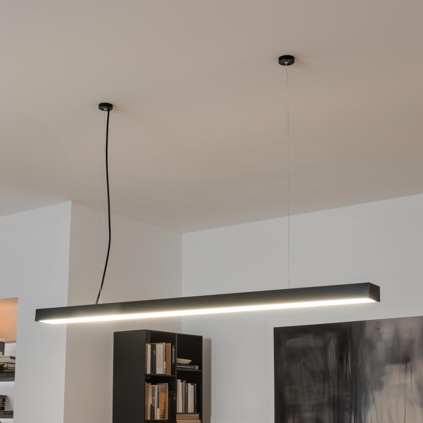 CYNIDECO LED Ceiling Surface-Mounted/Pendant Light, 12W, 230V, 4000K, Black