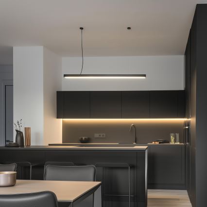 CYNIDECO LED Ceiling Surface-Mounted/Pendant Light, 12W, 230V, 4000K, Black