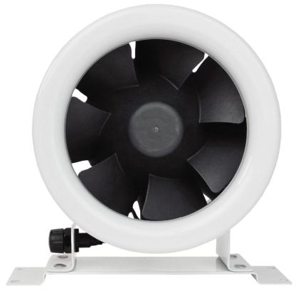 Dalap 24MF125 - Inline duct fan with an energy-efficient motor and adjustable speed controller MF 125 EC 20W/230V