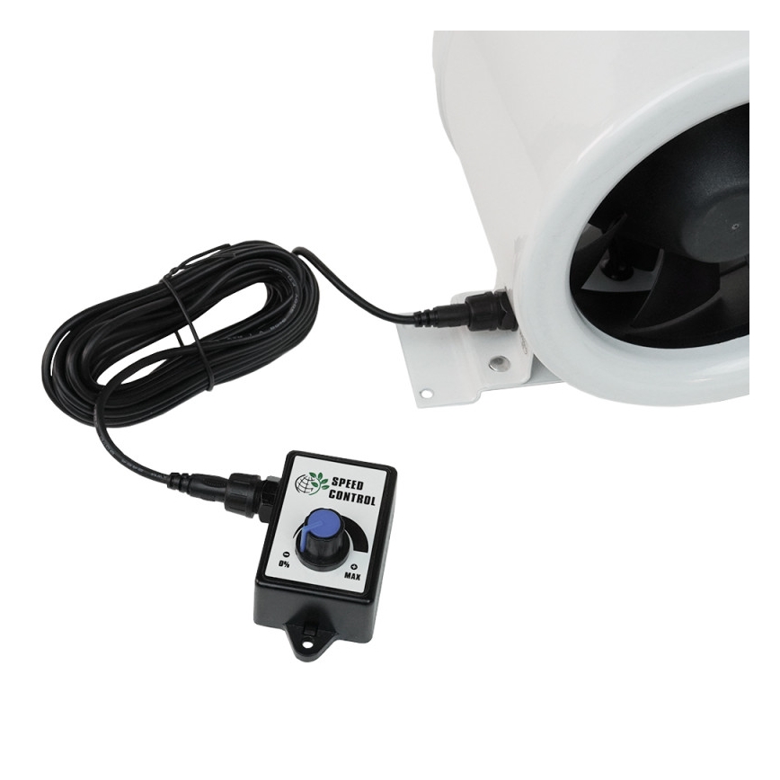 Dalap 24MF125 - Inline duct fan with an energy-efficient motor and adjustable speed controller MF 125 EC 20W/230V