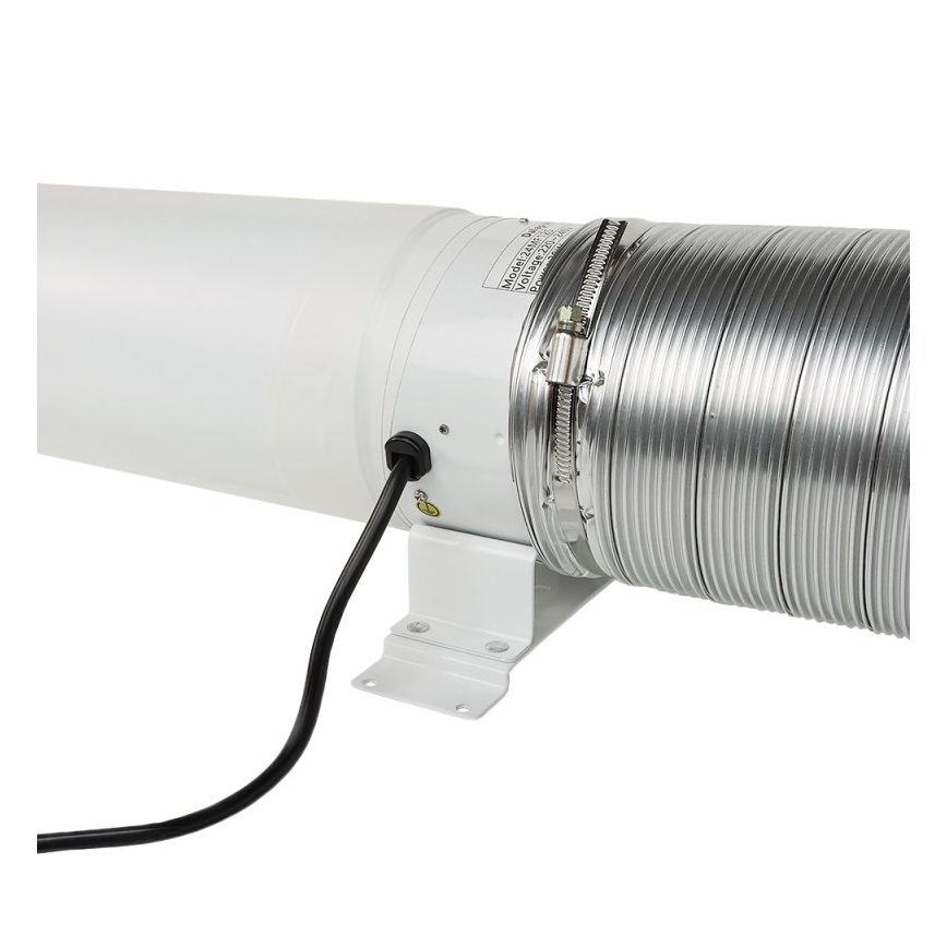 Dalap 24MF125 - Inline duct fan with an energy-efficient motor and adjustable speed controller MF 125 EC 20W/230V