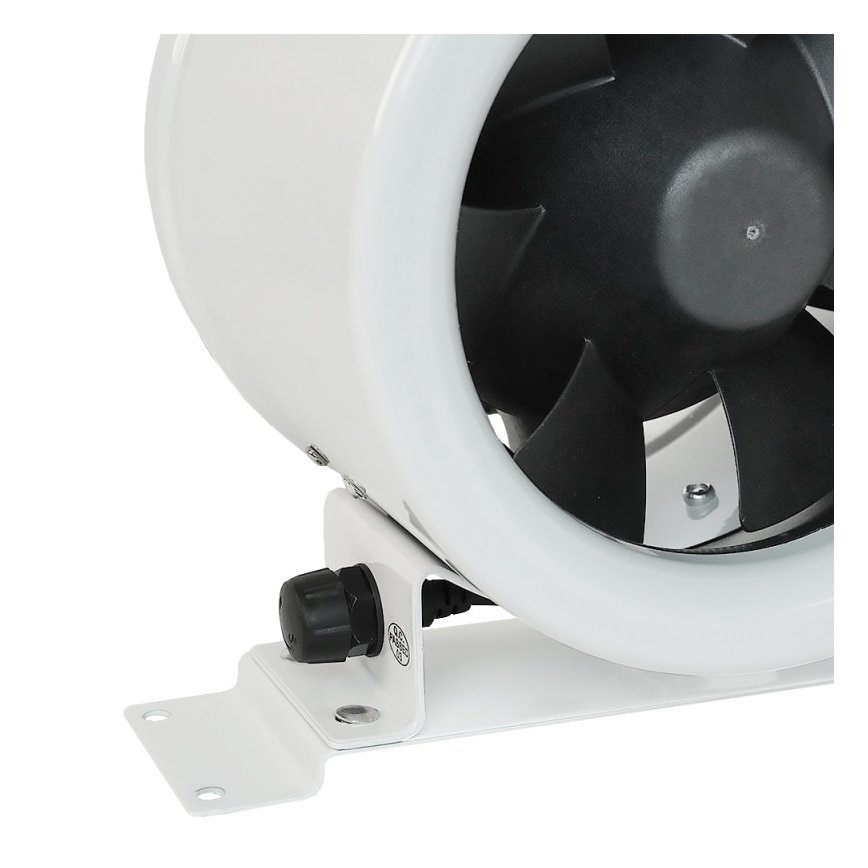 Dalap 24MF125 - Inline duct fan with an energy-efficient motor and adjustable speed controller MF 125 EC 20W/230V