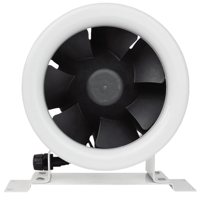 Dalap 24MF150 - Inline duct fan with an energy-efficient motor and speed controller MF 150 EC 40W/230V
