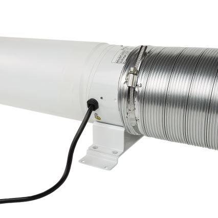 Dalap 24MF150 - Inline duct fan with an energy-efficient motor and speed controller MF 150 EC 40W/230V