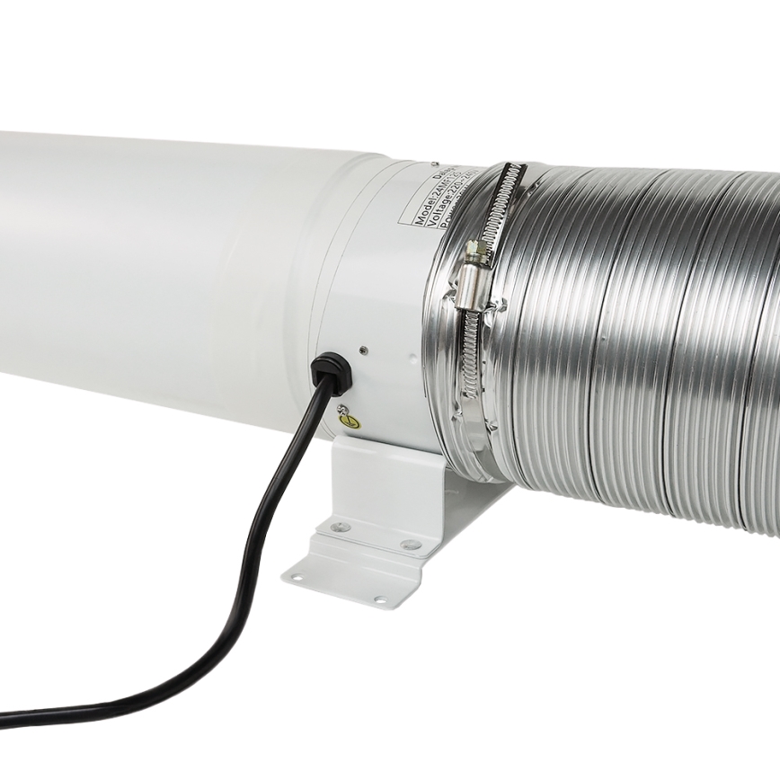 Dalap 24MF150 - Inline duct fan with an energy-efficient motor and speed controller MF 150 EC 40W/230V