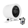 Dalap 24MF150 - Inline duct fan with an energy-efficient motor and speed controller MF 150 EC 40W/230V