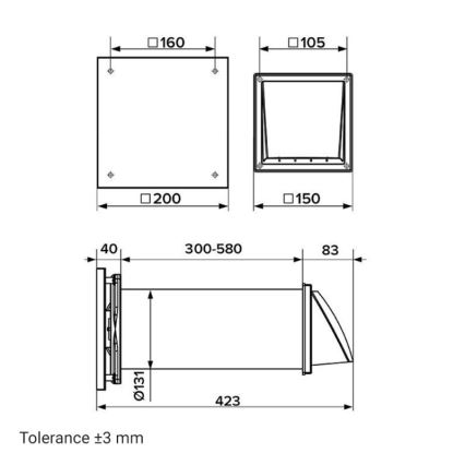 Dalap 24ZH01 - HERO room heat recovery unit 9.4 W/230 V