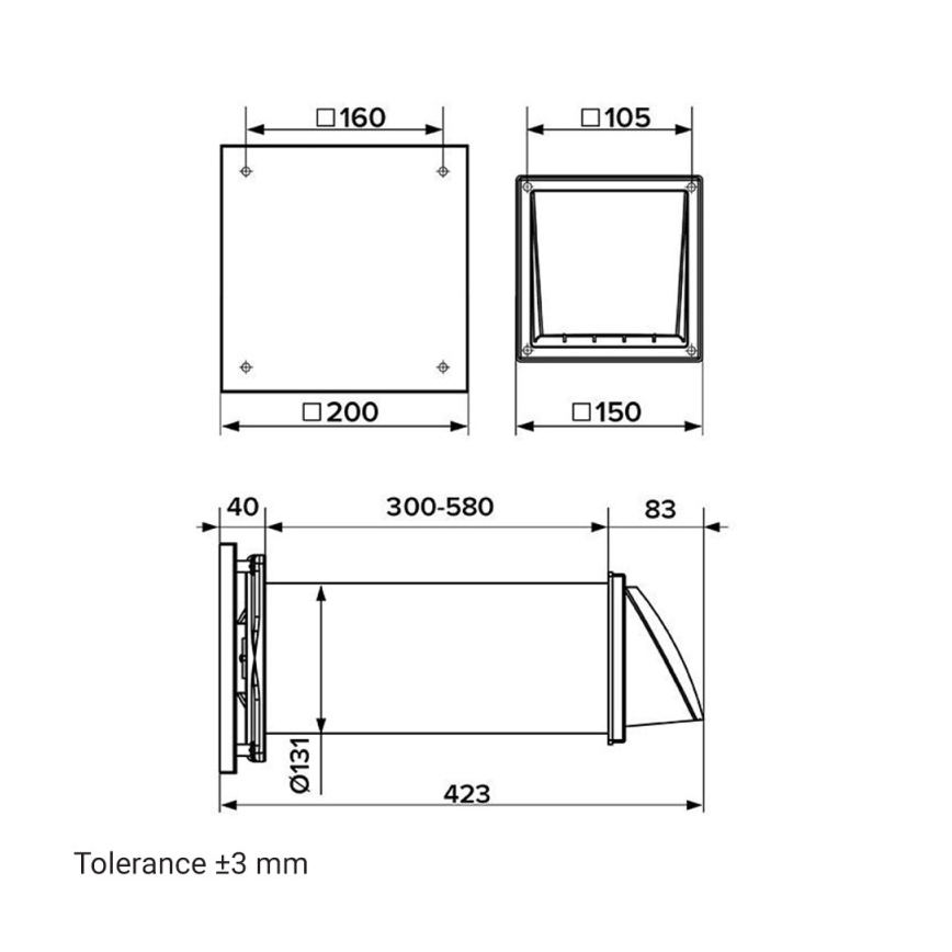 Dalap 24ZH01 - HERO room heat recovery unit 9.4 W/230 V