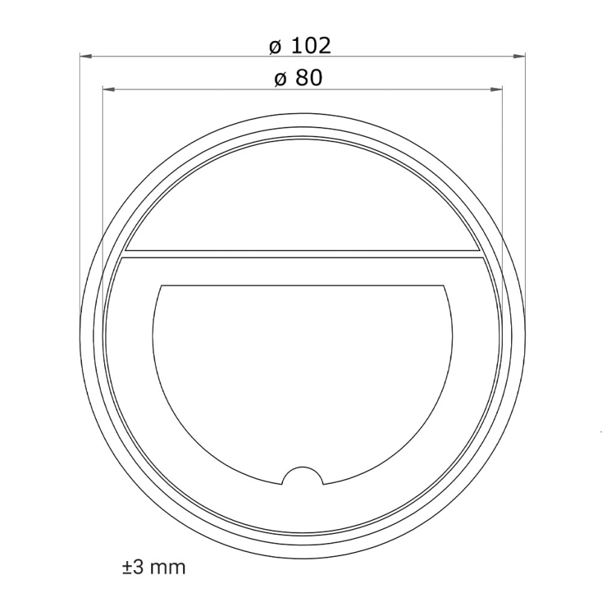 Dalap 2990 - Odor- and vapor-tight non-return damper for ductwork GBV 100