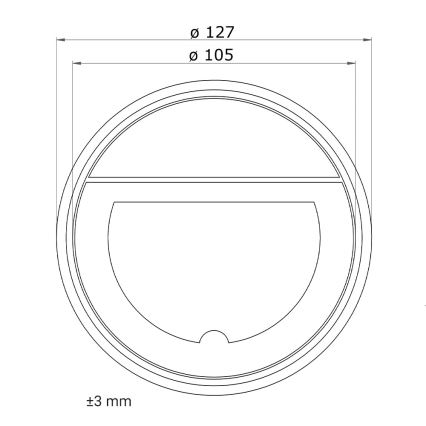 Dalap 2991 - Odor- and vapor-tight GBV 125 duct backdraft damper