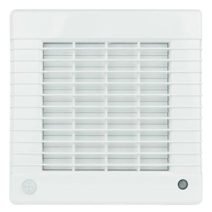 Dalap 41105 - Axial fan with automatic shutter and timer 100 LVZ 12 18W/12V