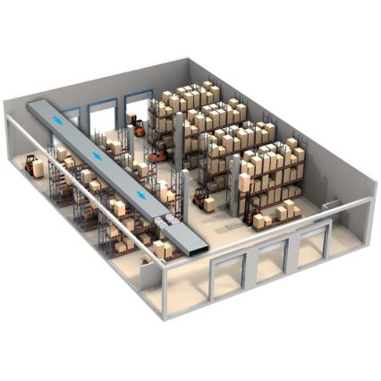 Dalap 8207 - Axial fan AP PROFI 125 29W/230V