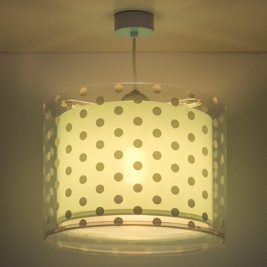 Dalber 41002H - Children chandelier DOTS 1xE27/60W/230V