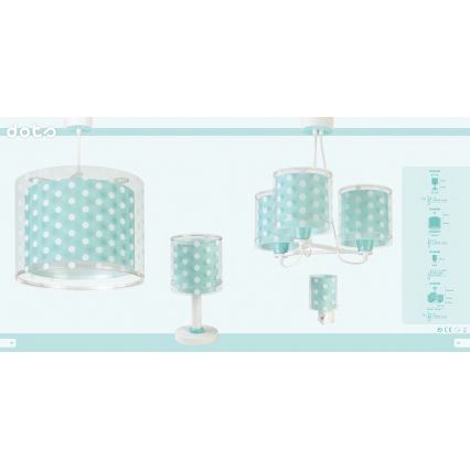 Dalber 41002H - Children chandelier DOTS 1xE27/60W/230V