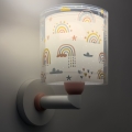 Dalber 41199 - Children's wall lamp RAINBOW 1xE27/15W/230V multicolored