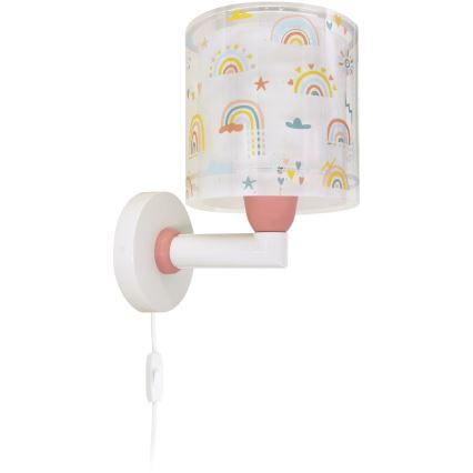Dalber 41199 - Children's wall lamp RAINBOW 1xE27/15W/230V multicolored