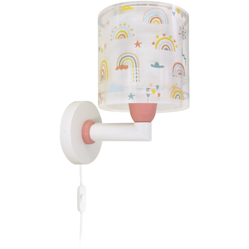 Dalber 41199 - Children's wall lamp RAINBOW 1xE27/15W/230V multicolored