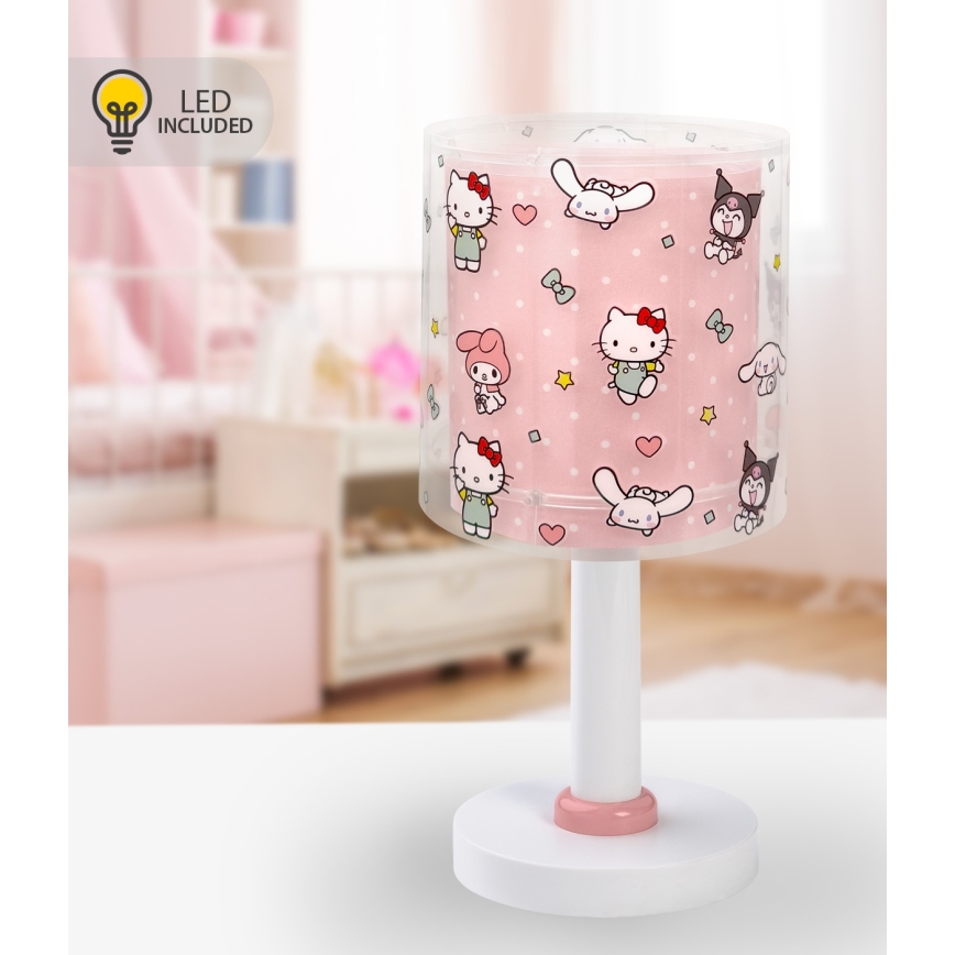 Dalber 41251 - LED Kids' Lamp HELLO KITTY&FRIENDS 1xG4/4W/230V pink