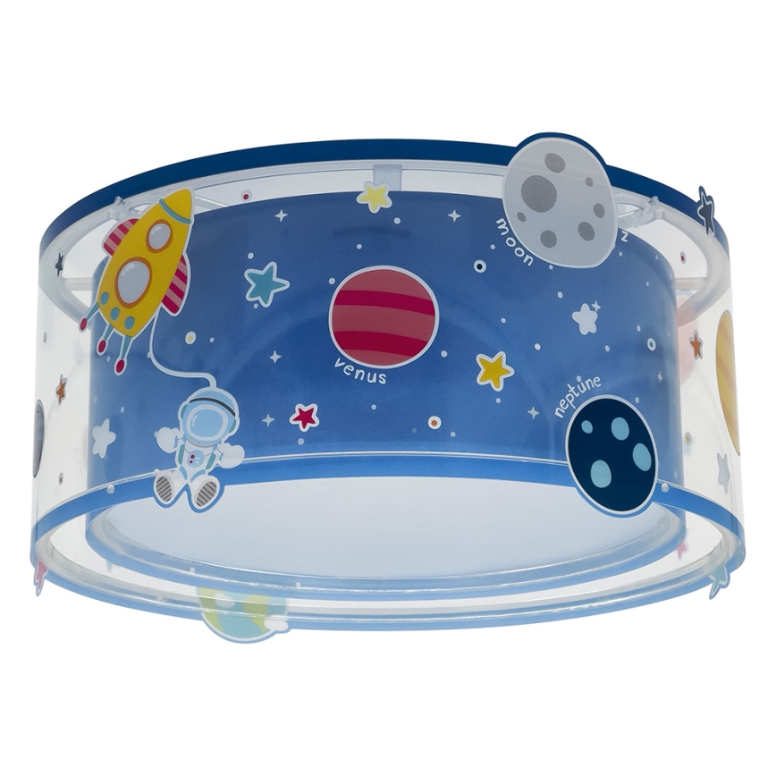 Dalber 41346 - Children's ceiling light PLANETS 2xE27/60W/230V