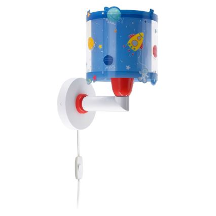 Dalber 41349 - PLANETS Kids' Wall Light 1xE27/15W/230V