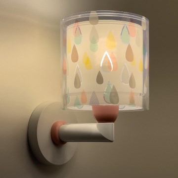 Dalber 41439 - Children's wall light COLOR RAIN 1xE27/60W/230V