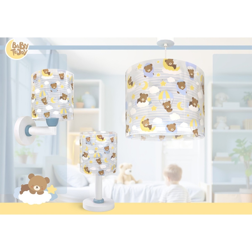 Dalber 41571T - LED Children's Lamp BABY TEDDY 1x G4/4W/230V Blue