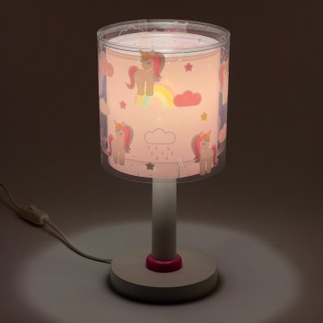 Dalber 41591N - LED Kids' Lamp UNICORNS 1xG4/4W/230V Pink