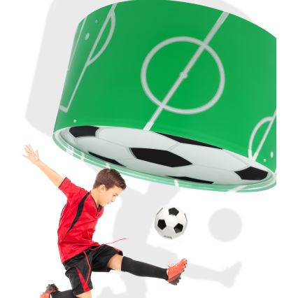 Dalber 41736 - Children's ceiling light FOOTBALL 2xE27/15W/230V