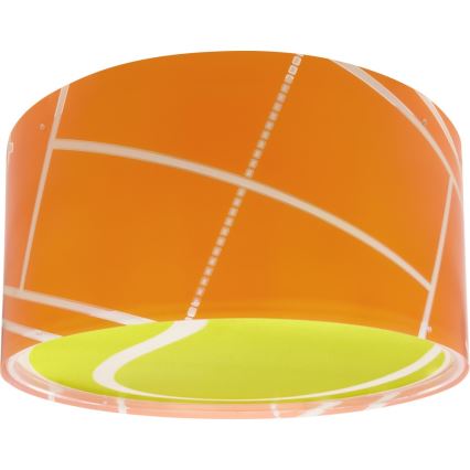 Dalber 41756 - Children's ceiling light TENNIS 2xE27/15W/230V