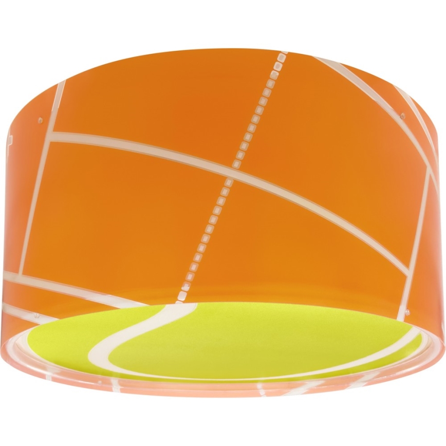 Dalber 41756 - Children's ceiling light TENNIS 2xE27/15W/230V